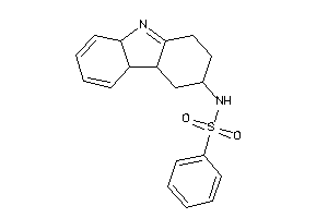 N-(2,3,4,4a,4b,8a-hexahydro-1H-carbazol-3-yl)benzenesulfonamide