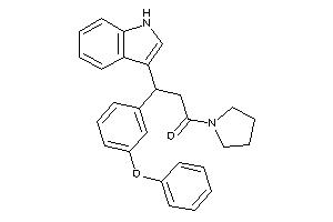 Image of 3-(1H-indol-3-yl)-3-(3-phenoxyphenyl)-1-pyrrolidino-propan-1-one