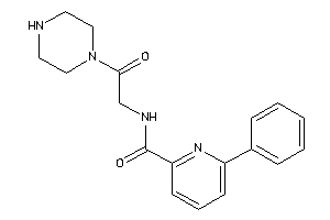 N-(2-keto-2-piperazino-ethyl)-6-phenyl-picolinamide