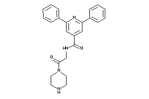 N-(2-keto-2-piperazino-ethyl)-2,6-diphenyl-isonicotinamide