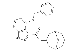 N-(9-azabicyclo[3.3.1]nonan-7-yl)-4-benzoxy-1H-indazole-3-carboxamide