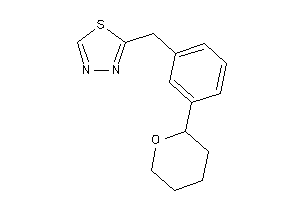 2-(3-tetrahydropyran-2-ylbenzyl)-1,3,4-thiadiazole