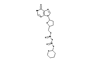 Image of 9-[5-(tetrahydropyran-2-yloxyphosphonoyloxyphosphonoyloxymethyl)tetrahydrofuran-2-yl]hypoxanthine