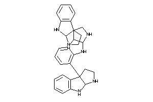 5,8b-bis(2,3,3a,4-tetrahydro-1H-pyrrolo[2,3-b]indol-8b-yl)-2,3,3a,4-tetrahydro-1H-pyrrolo[2,3-b]indole