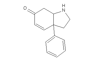 Image of 3a-phenyl-2,3,7,7a-tetrahydro-1H-indol-6-one