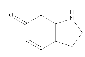Image of 1,2,3,3a,7,7a-hexahydroindol-6-one