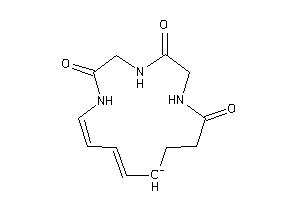 BLAHcyclopentadeca-9,11-diene-1,4,7-trione