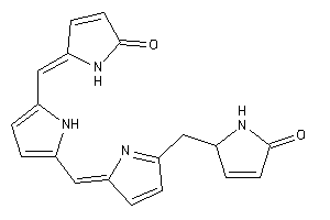 Image of 5-[[5-[[5-[(5-keto-3-pyrrolin-2-yl)methyl]pyrrol-2-ylidene]methyl]-1H-pyrrol-2-yl]methylene]-3-pyrrolin-2-one