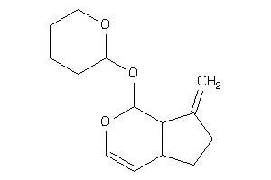 Image of 7-methylene-1-tetrahydropyran-2-yloxy-4a,5,6,7a-tetrahydro-1H-cyclopenta[c]pyran