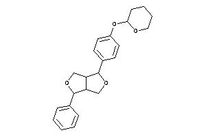 Image of 4-phenyl-1-(4-tetrahydropyran-2-yloxyphenyl)-1,3,3a,4,6,6a-hexahydrofuro[3,4-c]furan