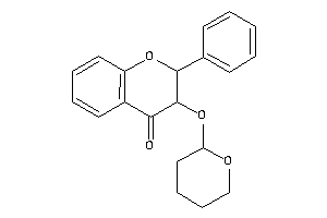 Image of 2-phenyl-3-tetrahydropyran-2-yloxy-chroman-4-one