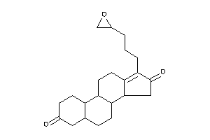 Image of 17-[3-(oxiran-2-yl)propyl]-2,4,5,6,7,8,9,10,11,12,14,15-dodecahydro-1H-cyclopenta[a]phenanthrene-3,16-quinone