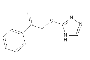 1-phenyl-2-(4H-1,2,4-triazol-3-ylthio)ethanone