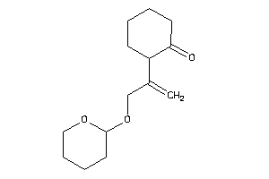 2-[1-(tetrahydropyran-2-yloxymethyl)vinyl]cyclohexanone
