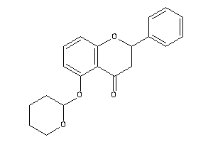 Image of 2-phenyl-5-tetrahydropyran-2-yloxy-chroman-4-one