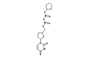 Image of 1-[5-(tetrahydrofuryloxyphosphonoyloxyphosphonoyloxymethyl)tetrahydrofuran-2-yl]pyrimidine-2,4-quinone