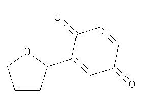 Image of 2-(2,5-dihydrofuran-2-yl)-p-benzoquinone