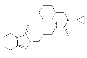1-(cyclohexylmethyl)-1-cyclopropyl-3-[3-(3-keto-5,6,7,8-tetrahydro-[1,2,4]triazolo[4,3-a]pyridin-2-yl)propyl]urea