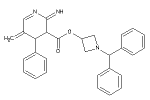 2-imino-5-methylene-4-phenyl-3,4-dihydropyridine-3-carboxylic Acid (1-benzhydrylazetidin-3-yl) Ester