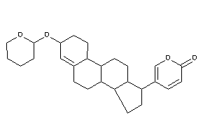 5-(3-tetrahydropyran-2-yloxy-2,3,6,7,8,9,10,11,12,13,14,15,16,17-tetradecahydro-1H-cyclopenta[a]phenanthren-17-yl)pyran-2-one