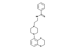 Image of N-[2-[4-(2,3-dihydro-1,4-benzodioxin-5-yl)piperazino]ethyl]benzamide