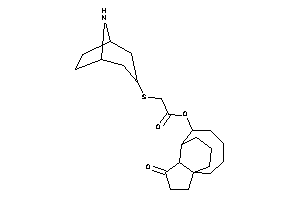 Image of 2-(8-azabicyclo[3.2.1]octan-3-ylthio)acetic Acid (ketoBLAHyl) Ester