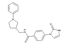 4-(2-keto-4-imidazolin-1-yl)-N-[(1-phenylpyrrolidin-3-yl)methyl]benzamide