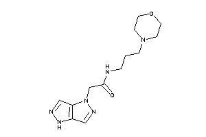 N-(3-morpholinopropyl)-2-(4H-pyrazolo[4,3-c]pyrazol-1-yl)acetamide