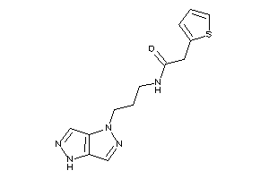 Image of N-[3-(4H-pyrazolo[4,3-c]pyrazol-1-yl)propyl]-2-(2-thienyl)acetamide