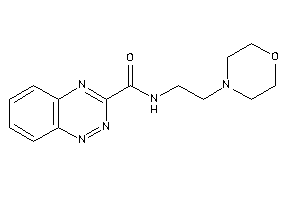 N-(2-morpholinoethyl)-1,2,4-benzotriazine-3-carboxamide