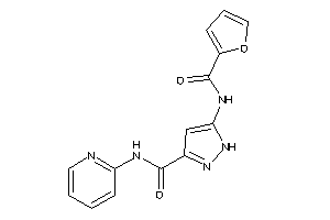 Image of 5-(2-furoylamino)-N-(2-pyridyl)-1H-pyrazole-3-carboxamide