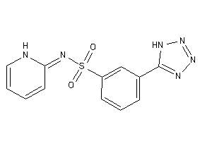 Image of N-(1H-pyridin-2-ylidene)-3-(1H-tetrazol-5-yl)benzenesulfonamide