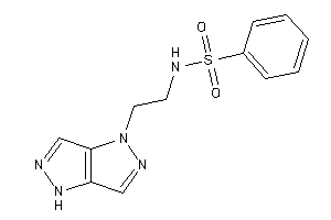 N-[2-(4H-pyrazolo[4,3-c]pyrazol-1-yl)ethyl]benzenesulfonamide