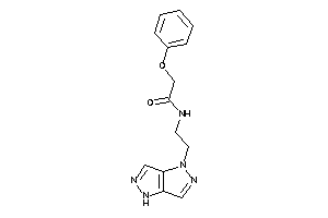 2-phenoxy-N-[2-(4H-pyrazolo[4,3-c]pyrazol-1-yl)ethyl]acetamide