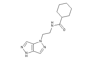 N-[2-(4H-pyrazolo[4,3-c]pyrazol-1-yl)ethyl]cyclohexanecarboxamide