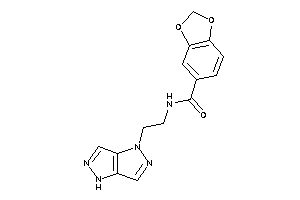 Image of N-[2-(4H-pyrazolo[4,3-c]pyrazol-1-yl)ethyl]-piperonylamide