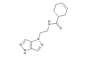 Image of N-[2-(4H-pyrazolo[4,3-c]pyrazol-1-yl)ethyl]cyclohex-3-ene-1-carboxamide