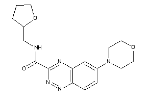 Image of 6-morpholino-N-(tetrahydrofurfuryl)-1,2,4-benzotriazine-3-carboxamide