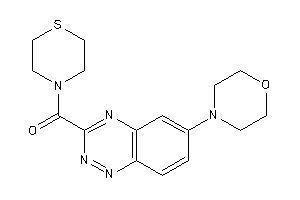(6-morpholino-1,2,4-benzotriazin-3-yl)-thiomorpholino-methanone