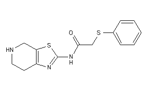 2-(phenylthio)-N-(4,5,6,7-tetrahydrothiazolo[5,4-c]pyridin-2-yl)acetamide