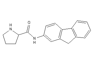 N-(9H-fluoren-2-yl)pyrrolidine-2-carboxamide