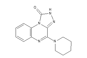 4-piperidino-2H-[1,2,4]triazolo[4,3-a]quinoxalin-1-one