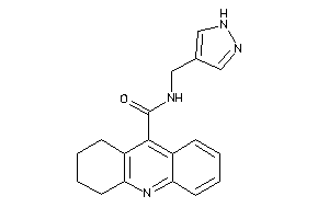 N-(1H-pyrazol-4-ylmethyl)-1,2,3,4-tetrahydroacridine-9-carboxamide