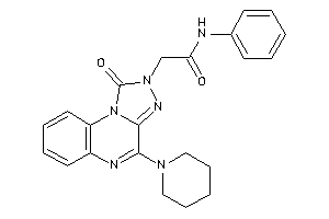 Image of 2-(1-keto-4-piperidino-[1,2,4]triazolo[4,3-a]quinoxalin-2-yl)-N-phenyl-acetamide