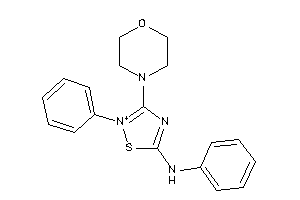 (3-morpholino-2-phenyl-1,2,4-thiadiazol-2-ium-5-yl)-phenyl-amine