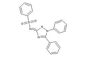N-(2,3-diphenyl-1,2,4-thiadiazol-5-ylidene)benzenesulfonamide
