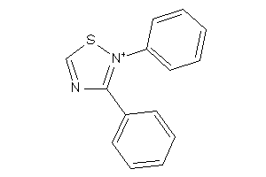 2,3-diphenyl-1,2,4-thiadiazol-2-ium