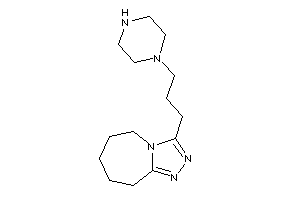 3-(3-piperazinopropyl)-6,7,8,9-tetrahydro-5H-[1,2,4]triazolo[4,3-a]azepine