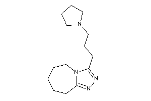 3-(3-pyrrolidinopropyl)-6,7,8,9-tetrahydro-5H-[1,2,4]triazolo[4,3-a]azepine