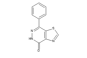 7-phenyl-5H-thiazolo[4,5-d]pyridazin-4-one